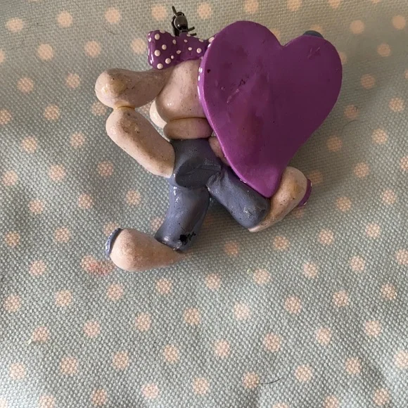 Handcrafted; Easter Bunny; Pastel; Ornament; - Picture 6 of 7